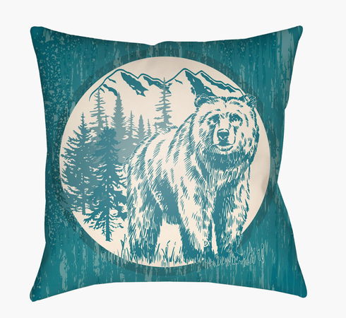 Lodge Cabin Floor Pillow