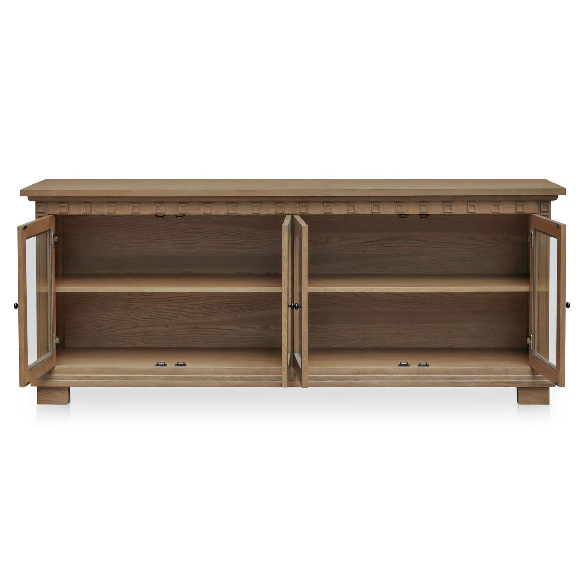 Lillian Sideboard Brown, Cabinets & Sideboard by Moe's Home, 83.7" width x 33.9" height x 24" depth View 5