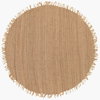 Jute Handmade Rug, by Surya, 8' length x 8' width thumbnail