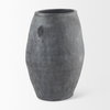 Zuma  Dark Gray Ceramic Floor Vase, by Mercana, 27.17" length x 20.47" width x 31.89" height thumbnail 7