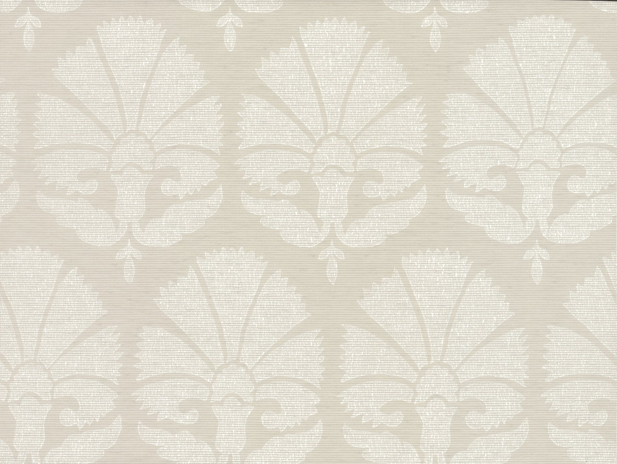 Ottoman Fans Light Grey Wallpaper, by York Wall, 27' length x 2'3" width x 0.02" depth