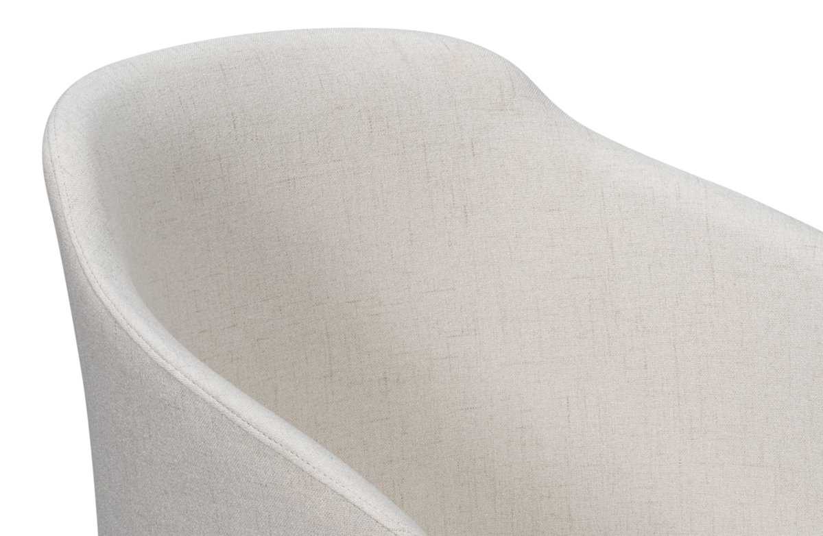 Occasional Contemporary Chair Lime White, by Sarreid, 1'11" length x 2' width x 2'8" height View 4