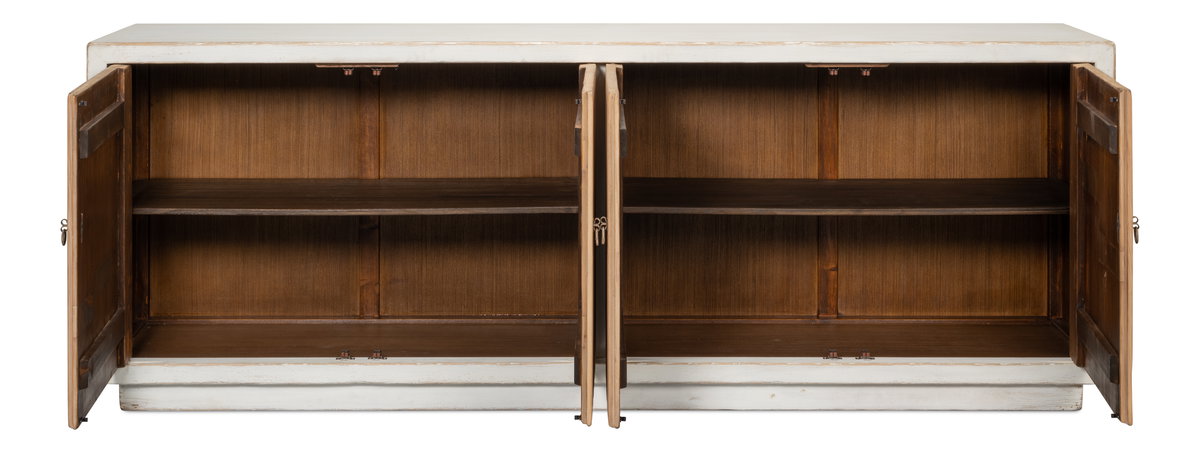 Modern Sideboard, Cabinets & Sideboard by Sarreid, 94" length x 20" width x 34" height View 9