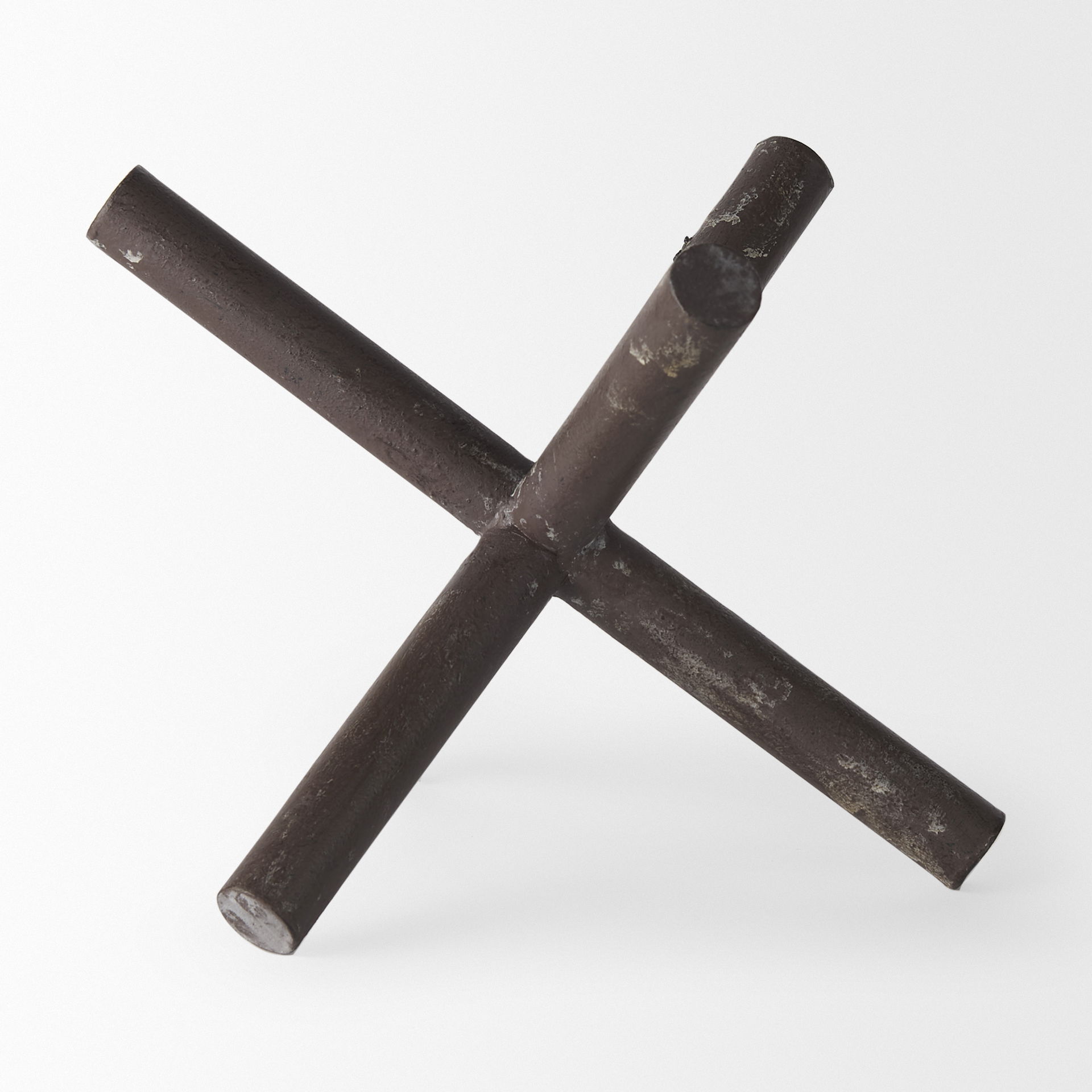 Astericks I (Large) 10L x 10W Brown Metal Decor Object large image 