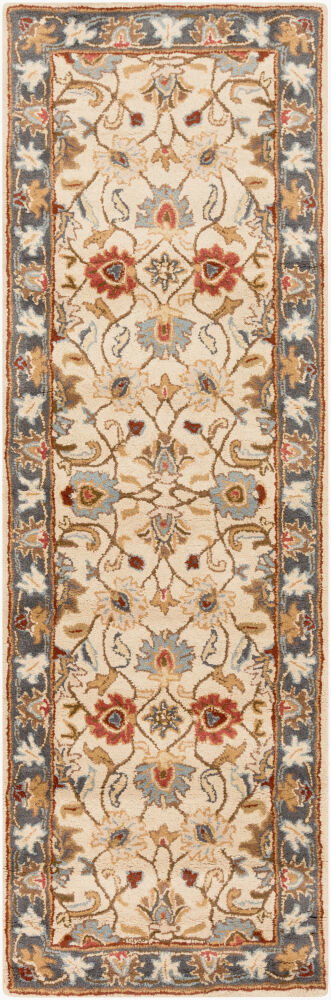 Caesar Handmade Rug, by Surya, 8' length x 2'6" width