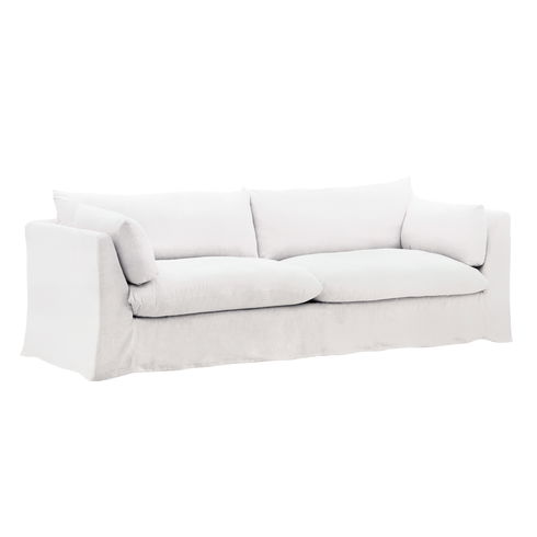 Otis Sofa Slipcover White