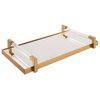 Deki Gold Mirrored Tray, Decorative Tray by Uttermost, 23.75" width x 3.12" height x 13.5" depth thumbnail 4