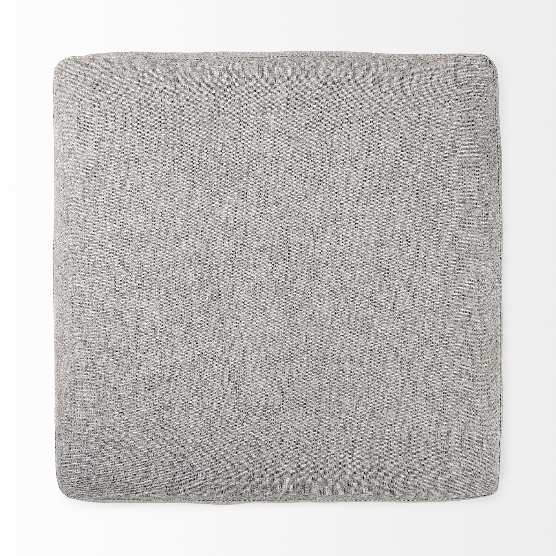 Valence  Medium Gray Full Size Ottoman Sectional Piece, Sectional Sofa by Mercana, 38.58" length x 38.58" width x 17.72" height View 7