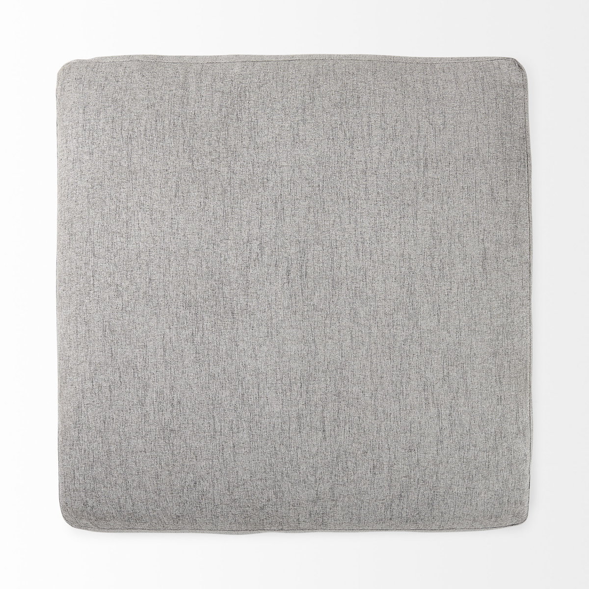 Valence  Medium Gray Full Size Ottoman Sectional Piece, Sectional Sofa by Mercana, 38.58" length x 38.58" width x 17.72" height View 7