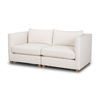 Halston 2 Piece Oatmeal Sofa Set thumbnail 0