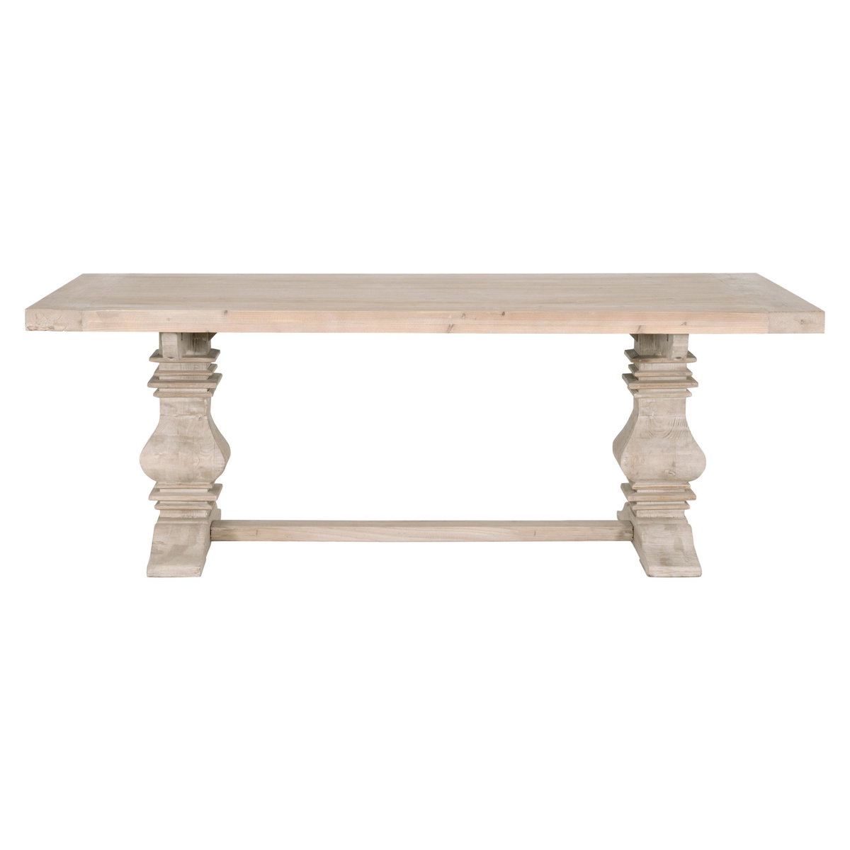 Monastery Extension Dining Table, by Essentials for Living, 84" width x 30" height x 43" depth View 3