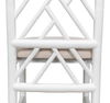 Brighton Bamboo Side Chair, White thumbnail 2