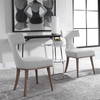 Klismos Accent Chair Set Of 2, by Uttermost, 21" width x 36" height x 24" depth thumbnail 3