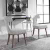 Klismos Accent Chair Set Of 2, by Uttermost, 21" width x 36" height x 24" depth thumbnail 3
