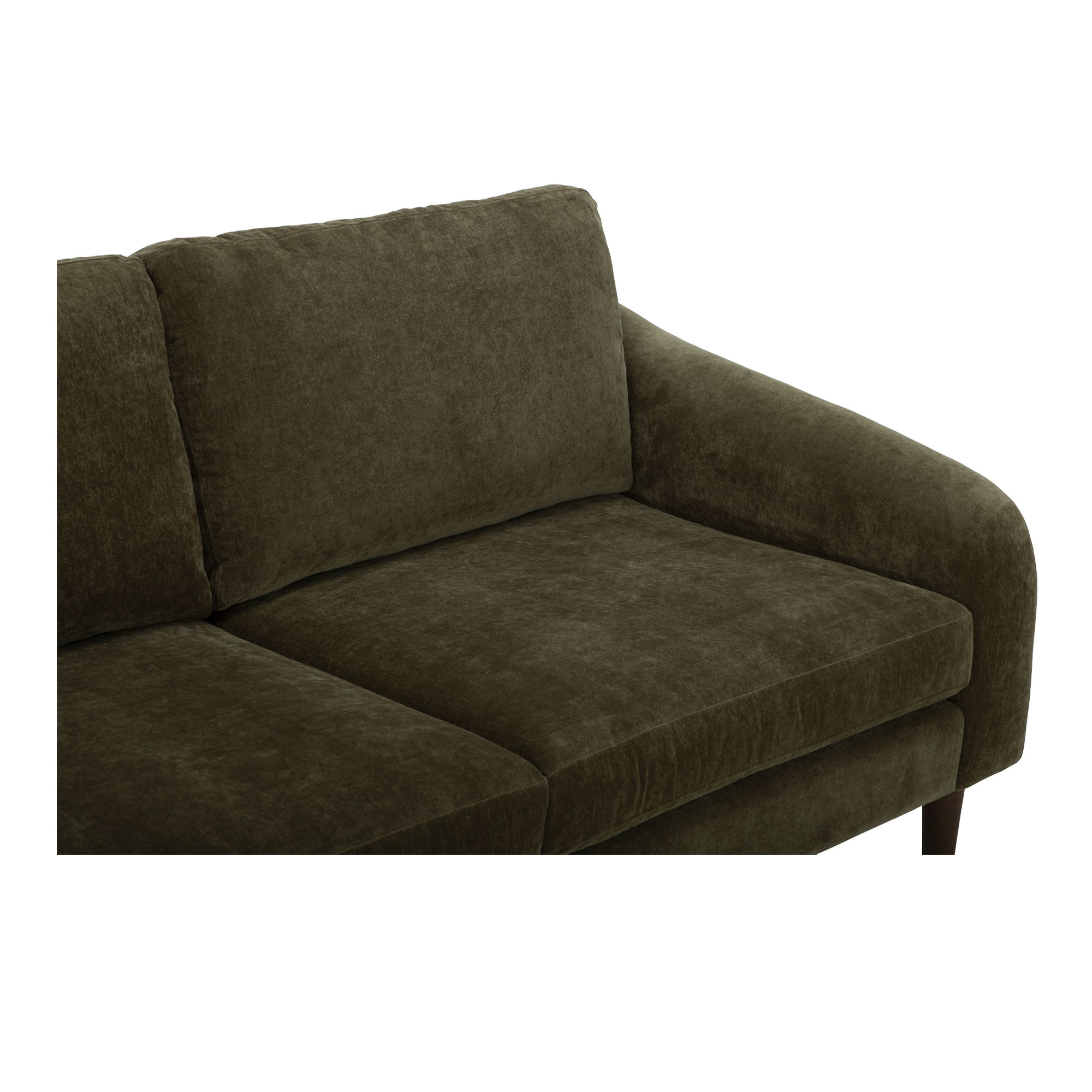 Quinn Sectional Cedar Green large image 