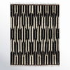 Keoka Geometric Hand Knotted Wool Dark Brown/Ivory Area Rug thumbnail 7