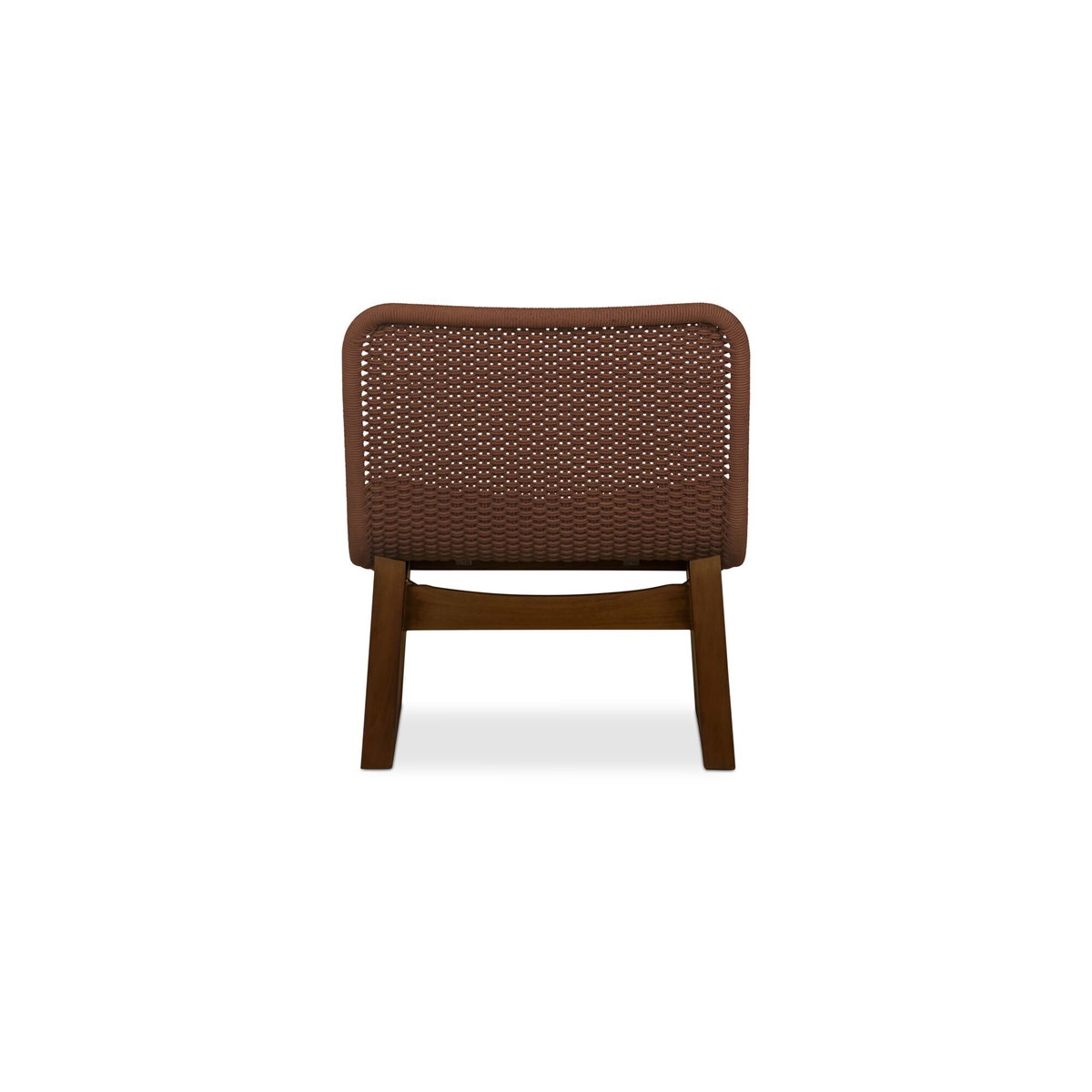 Savanna Outdoor Accent Chair Brown, Outdoor Chair by Moe's Home, 2'2.8" width x 2'6.9" height x 2'6.3" depth View 5
