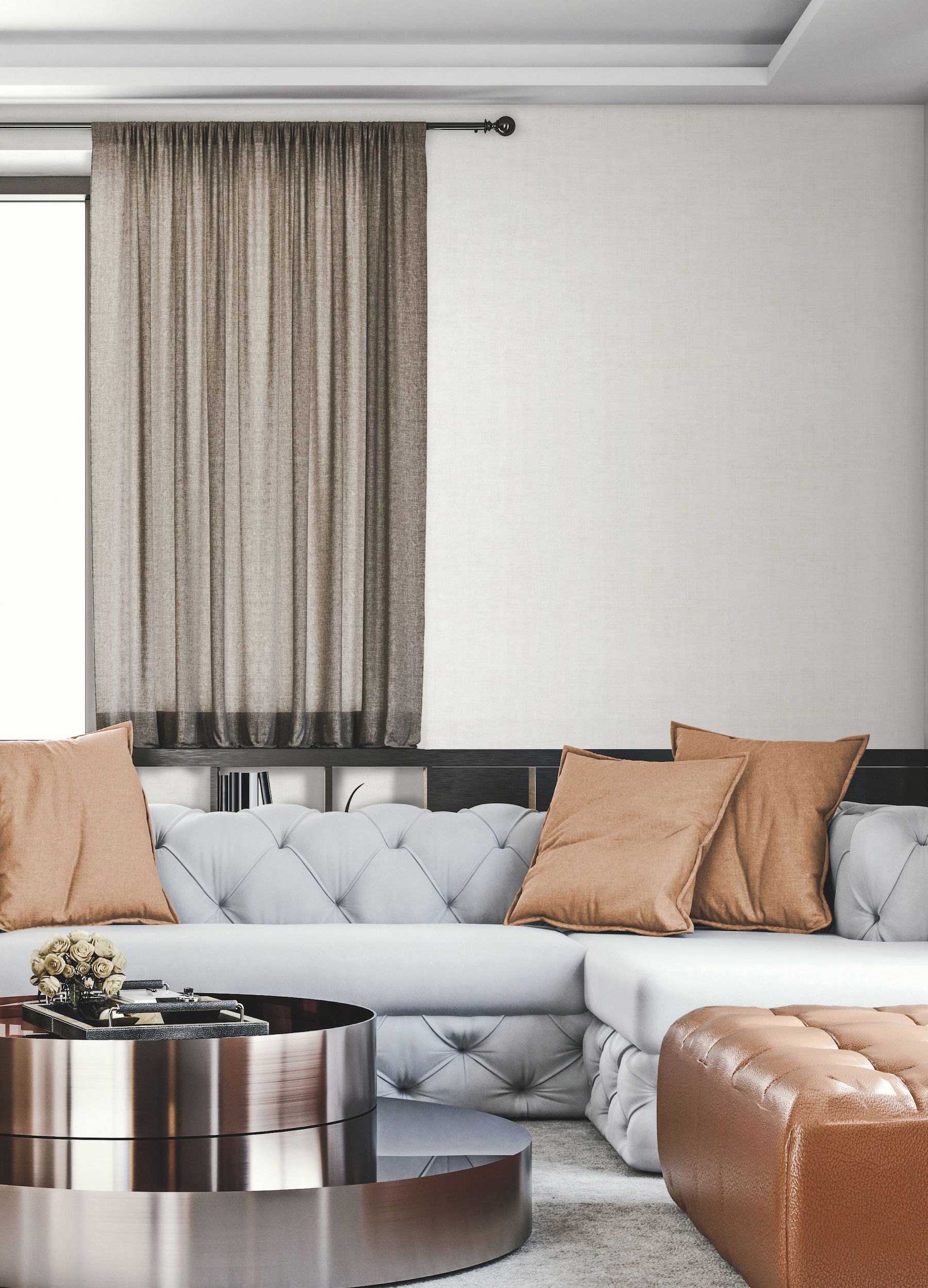 Gunny Sack Texture White Wallpaper large image 