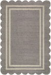 Scalloped Handmade Rug thumbnail 0
