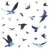 Birds In Flight Giant Wall Decals, by York Wall, 3' length x 1'5.25" width x 1.66" depth thumbnail