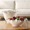 Blossom Tall Off-white Bowl, Decorative Tray by Uttermost, 14" width x 10" height x 14" depth thumbnail 3