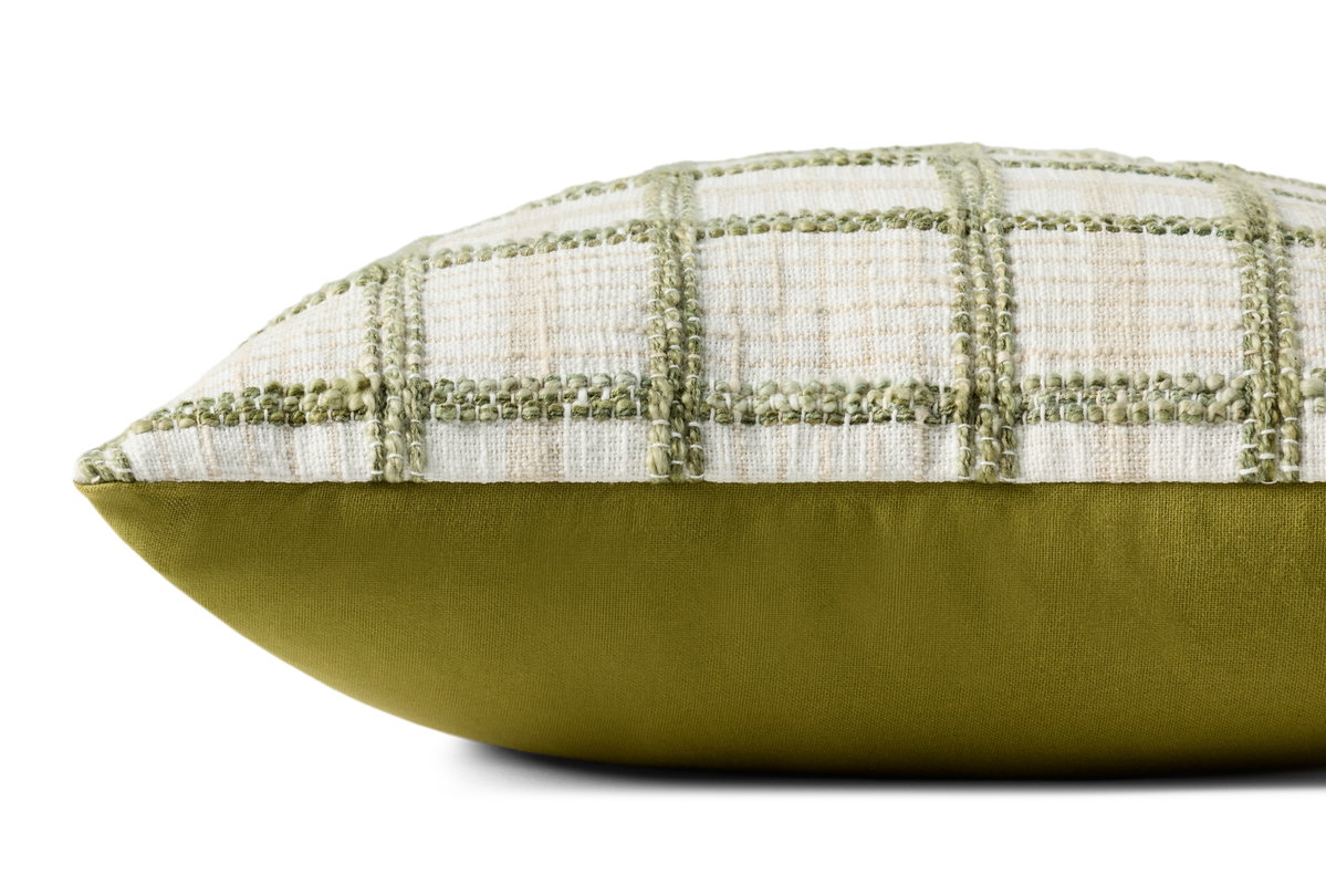 Chris Loves Julia x Loloi Norman Pillow, Decorative Pillow, 18" length x 18" width View 3