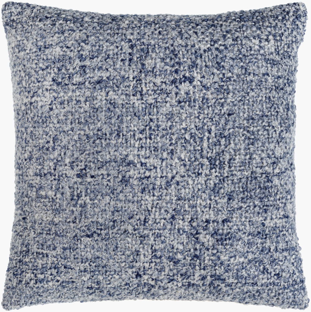 Yarns Accent Pillow, Decorative Pillow by Surya, 18" length x 18" width