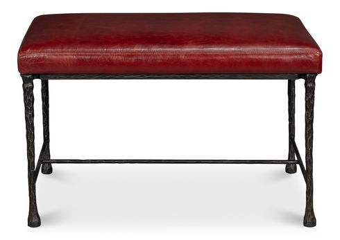 Kings Road Bench  Leather