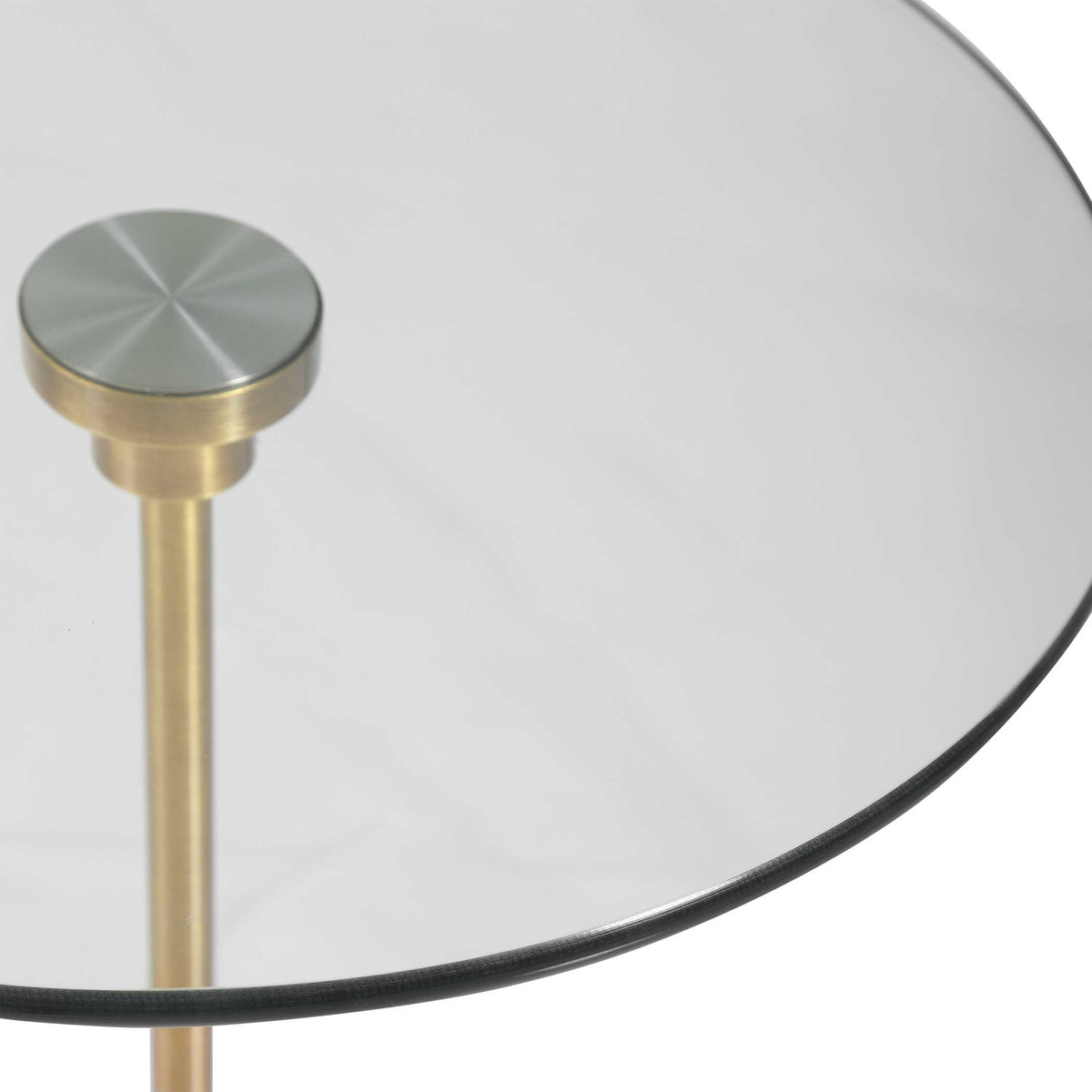 Portsmouth Round Accent Table, Side & End Table by Uttermost, 15.75" width x 24" height x 15.75" depth View 4