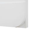 Contours White Wall Decor Set/2, Sculptural Wall Art by Uttermost, 24" width x 24" height x 1.38" depth thumbnail 7