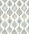Marketplace Motif White & Neutral Wallpaper thumbnail 0