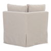 Fable Slipcover Dining Corner Chair Beige thumbnail 3