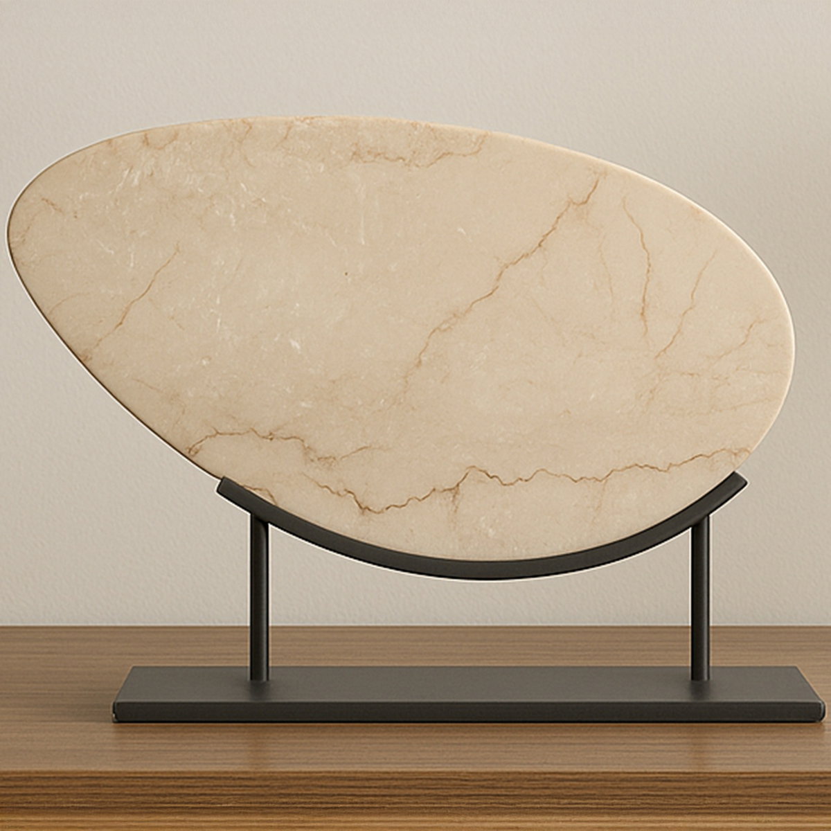 Galen Sculpture Botticino Beige Marble, Figurines & Statue by Moe's Home, 15" width x 12" height x 4" depth View 5