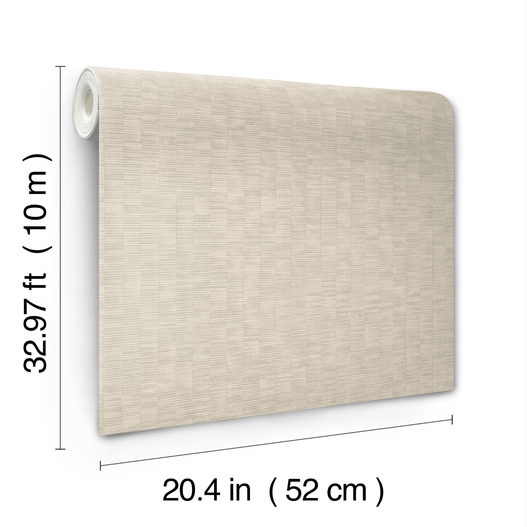 Capri Beige Wallpaper, by York Wall, 33' length x 1'8.5" width x 0.02" depth View 6