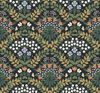 Bramble Black & Green Wallpaper, by York Wall, 27' length x 2'3" width x 0.02" depth thumbnail 1