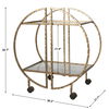 Zelina Gold Bar Cart thumbnail 2