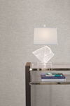 Trapunto Texture Grey Wallpaper, by York Wall, 33' length x 1'8.5" width x 0.02" depth thumbnail 2