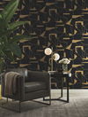 Abstract Geo Black & Gold Wallpaper thumbnail 2