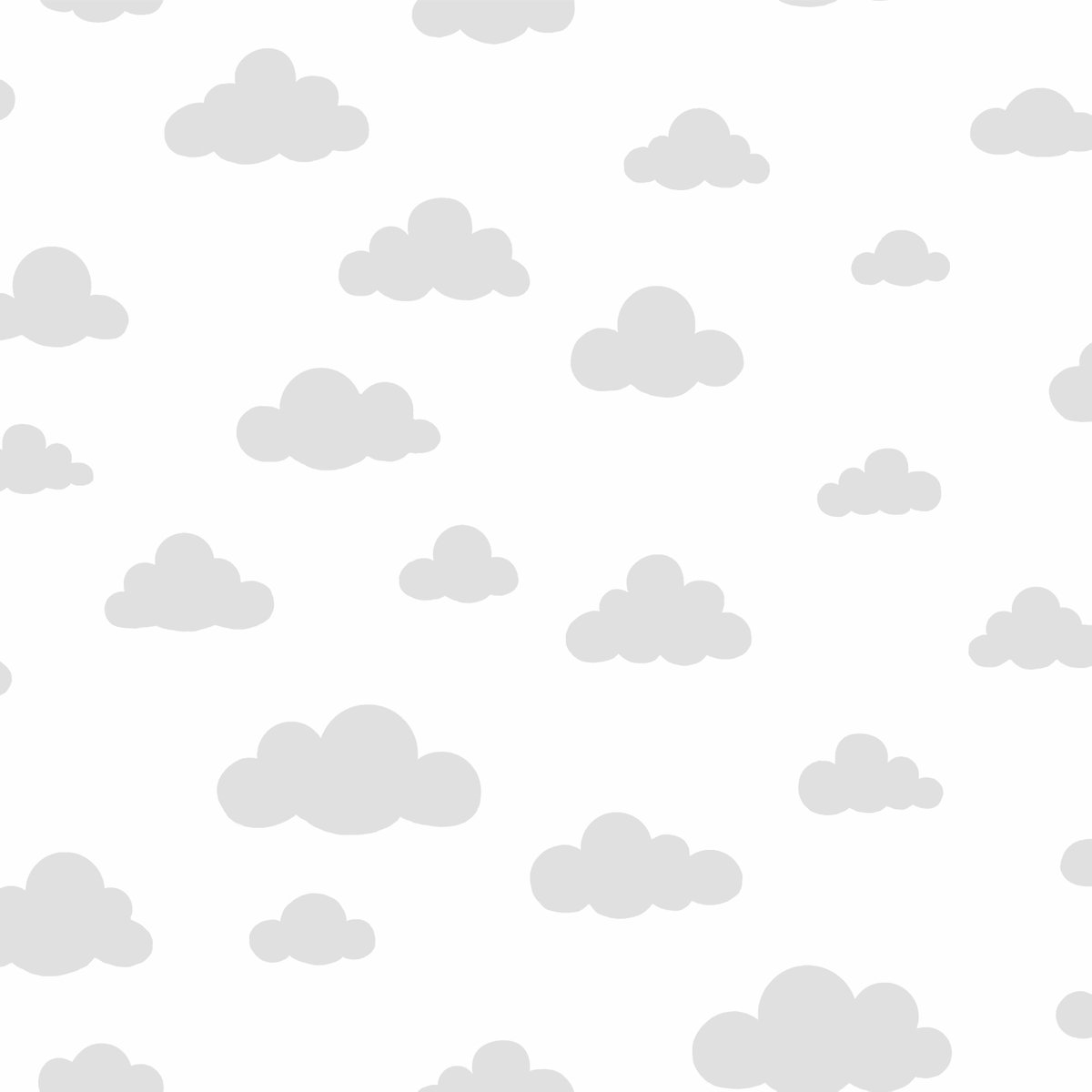 Disney Winnie the Pooh Cloud Grey Wallpaper, by York Wall, 33' length x 1'8.5" width x 0.02" depth