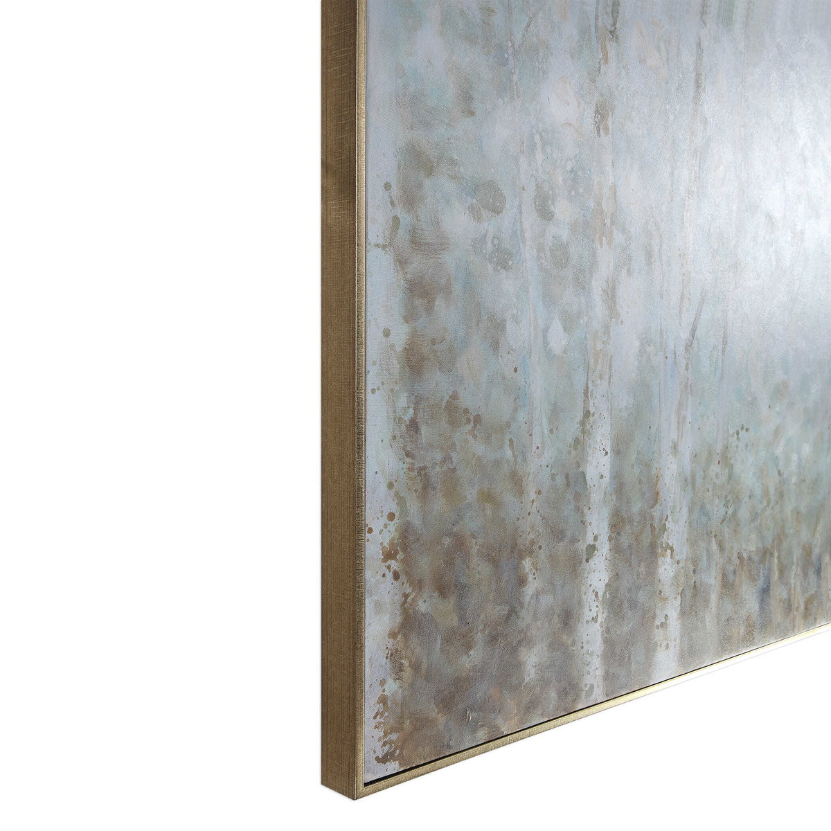 Cotton Woods Hand Painted Canvas, Art by Uttermost, 48.75" width x 48.75" height x 2.25" depth View 6