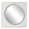 Cyprus White Square Mirror thumbnail 0