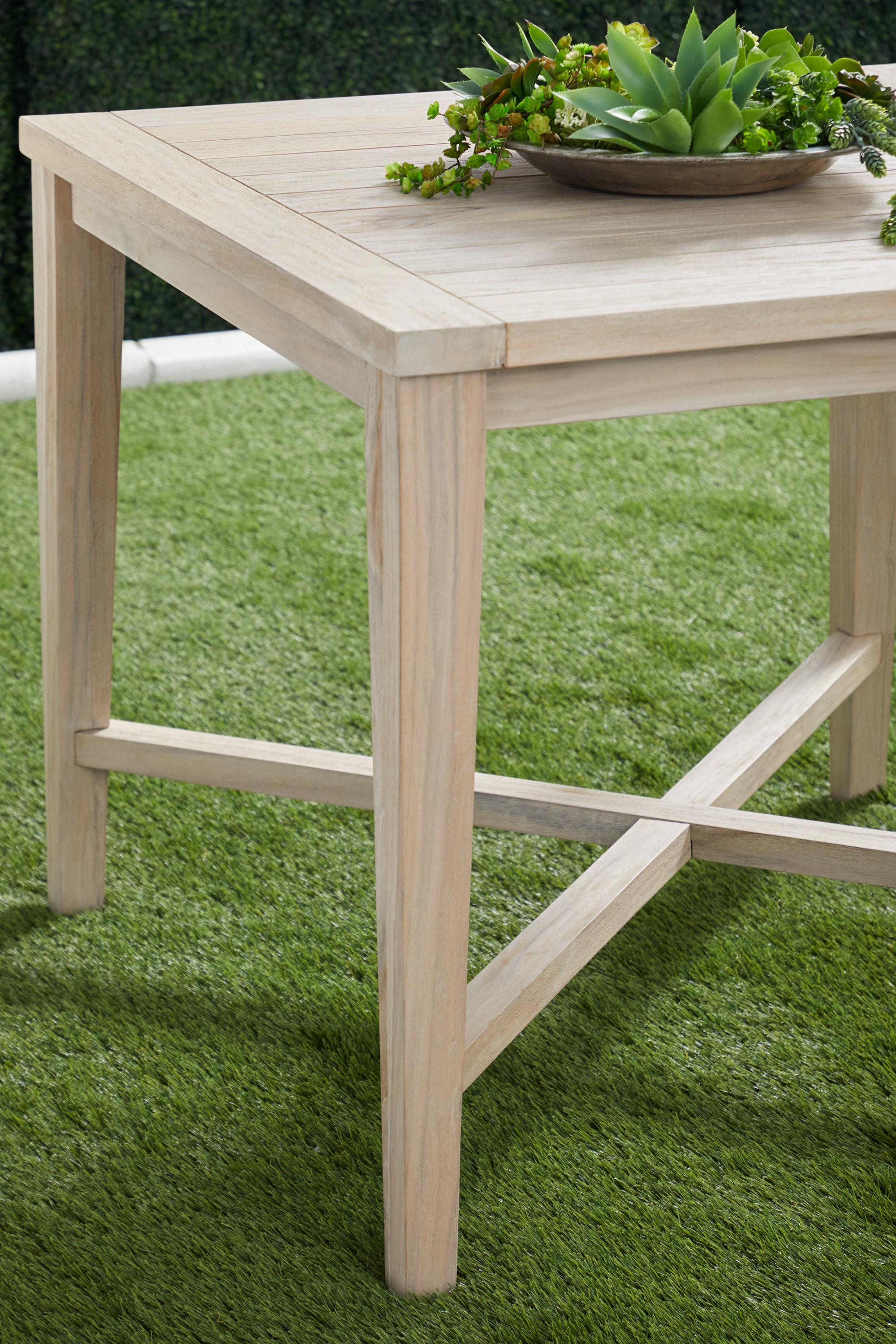 Carmel Outdoor 42' Square Counter Table, Dining Table by Essentials for Living, 42" width x 36" height x 42" depth View 11