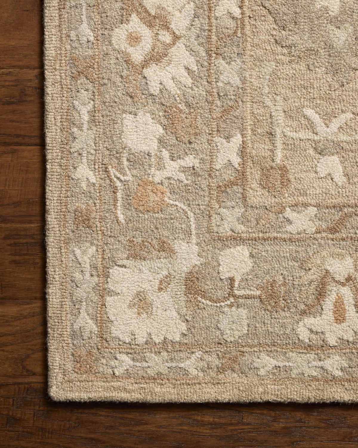 Chris Loves Julia x Loloi Dorothea Rug, 1'6" length x 1'6" width View 6