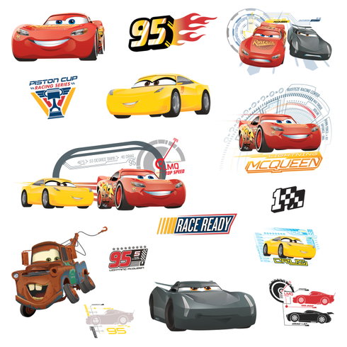 Cars 3 Wall Decals