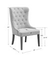 Rioni Tufted Wing Chair thumbnail 2