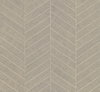 Atelier Herringbone Off White Wallpaper, by York Wall, 24' length x 3' width x 0.02" depth thumbnail