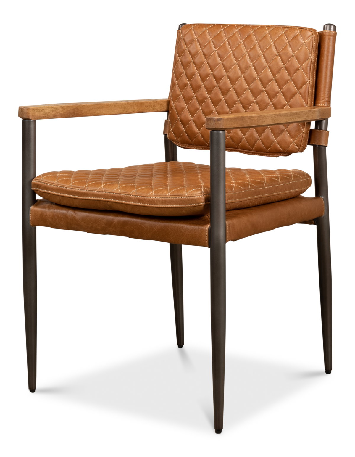 The Harley Chair, by Sarreid, 1'11" length x 1'11" width x 2'9" height View 1