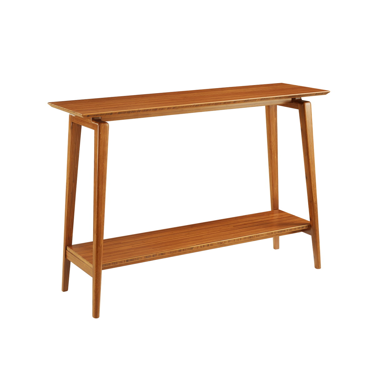 Antares Console Table, Amber, by Greenington, 14" length x 46" width x 32" height View 1