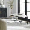 Avenham Black Framed Bench thumbnail 1