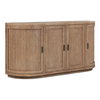 Nicola Sideboard Natural, Cabinets & Sideboard by Moe's Home, 71" width x 35" height x 17.7" depth thumbnail 2